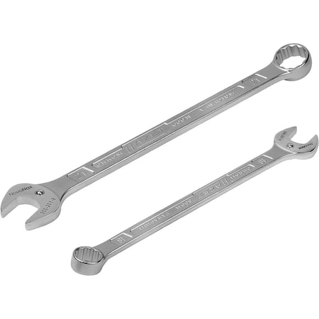 Ring / Open-End Spanner L=292 Tool Steel, Sw=21